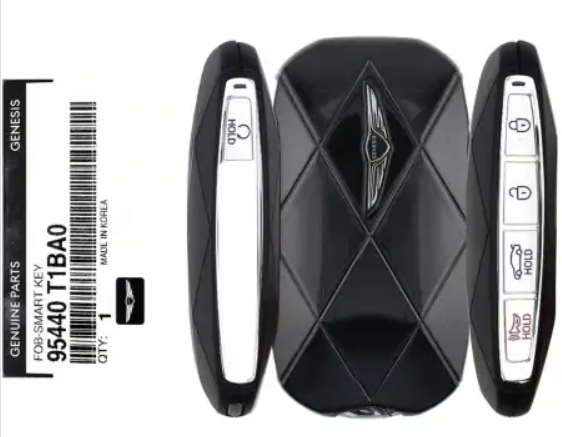 2024-2025 Genesis G80 Smart Remote Key 95440-T1BA0 TQ8-FOB-4FA0U44 5 Button